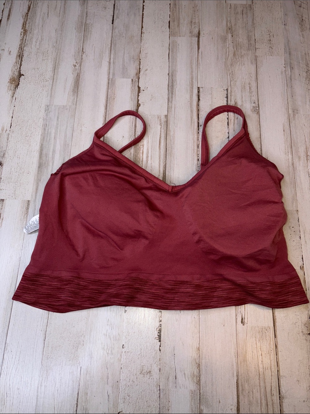 Old Navy Active Seamless Marled Rose Bralette Plus Size 4X - Picture 7 of 12